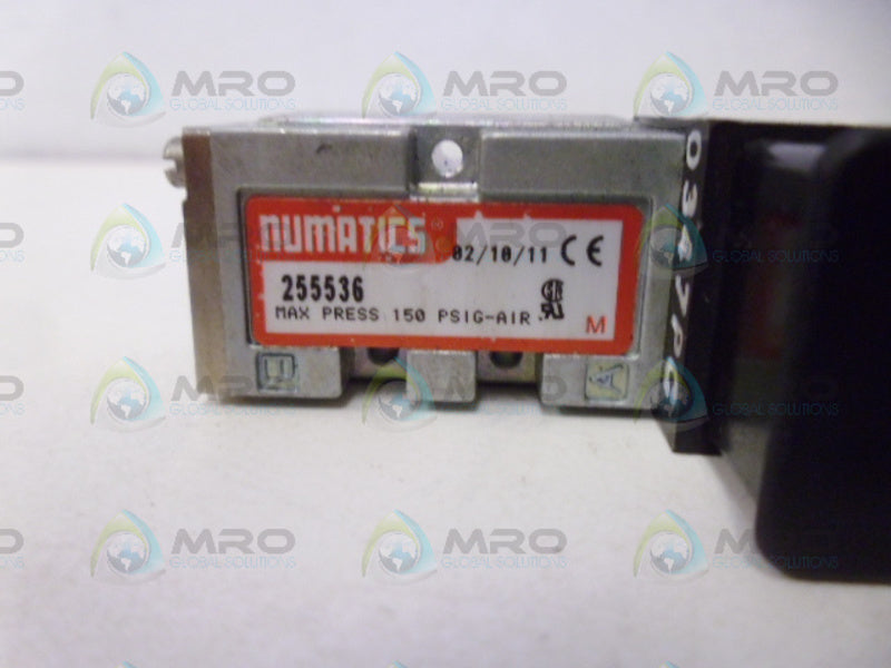 NUMATICS 255536 SOLENOID VALVE NSNP