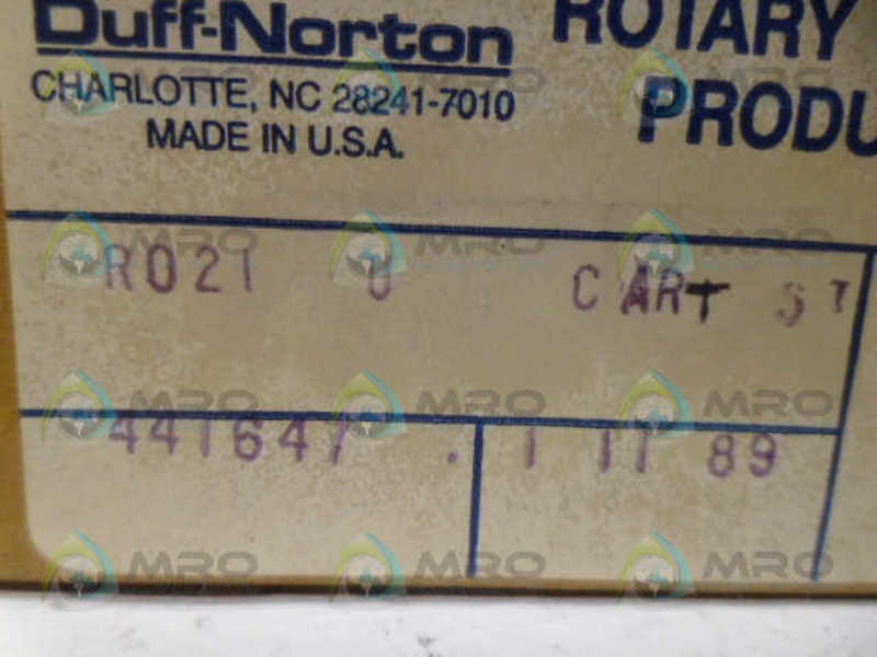 DUFF-NORTON 441647 VALVE NSMP