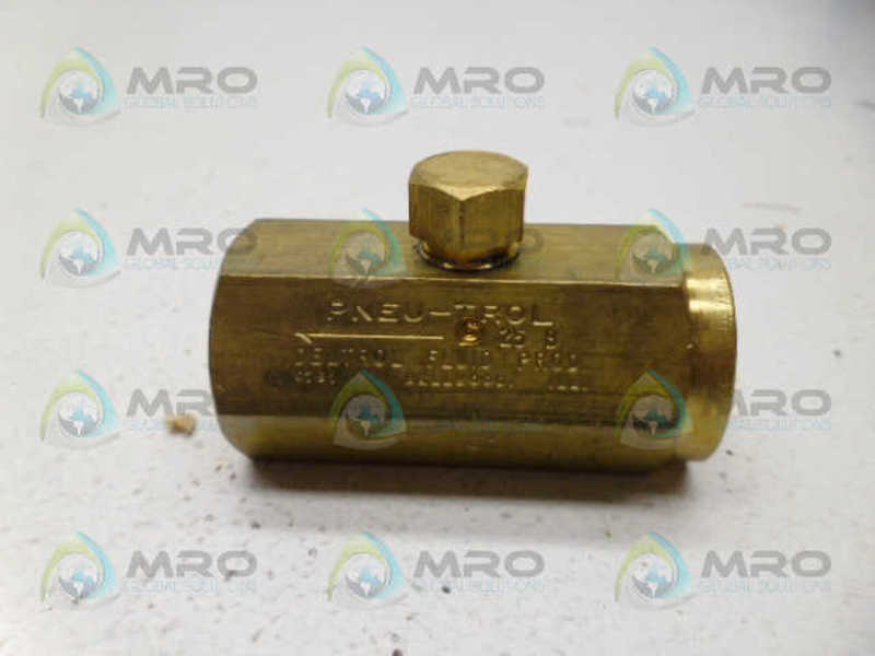 DELTROL C25B CHECK VALVE 10001-28 BR NSMP