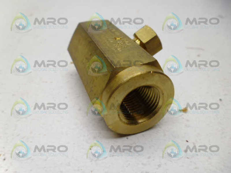 DELTROL C25B CHECK VALVE 10001-28 BR NSMP