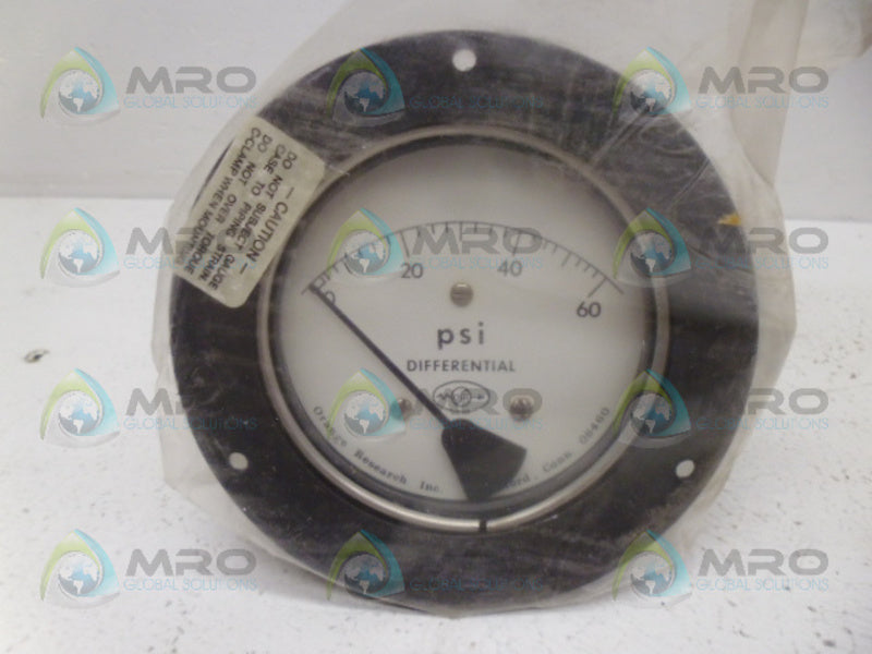 ORANGE RESEARCH 1502DG-4A-3.5F GAUGE 3000PSI NSMP