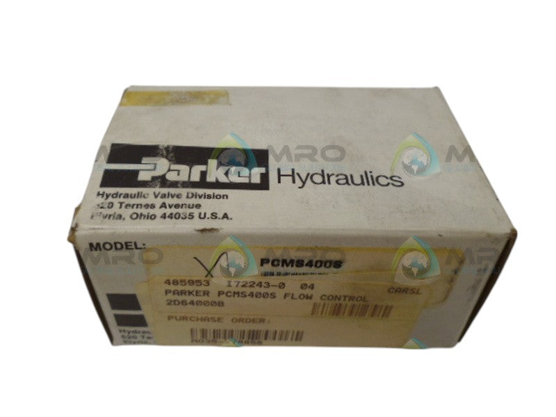PARKER PCMS400S FLOW CONTROL NSMP