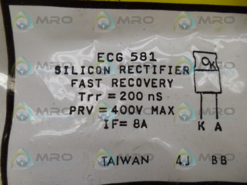 ECG ECG581 SILICON RECTIFIER NSMP