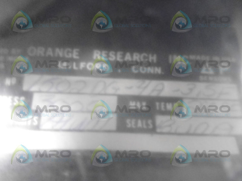 ORANGE RESEARCH 1502DG-4A-3.5F GAUGE NSMP