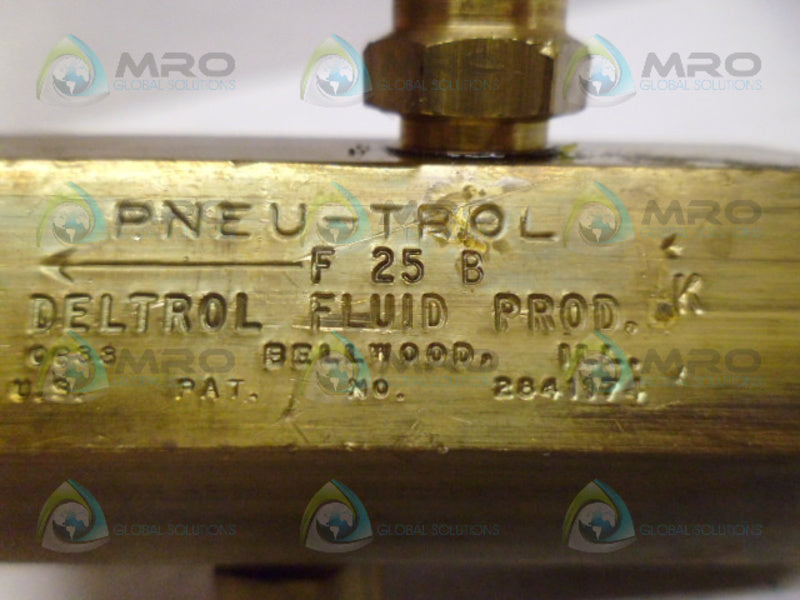 DELTROL F25B FLOW CONTROL VALVE NSNP