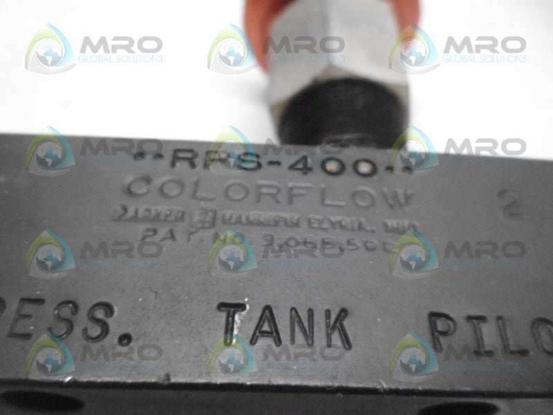 COLORFLOW RPS-400 VALVE NSNP
