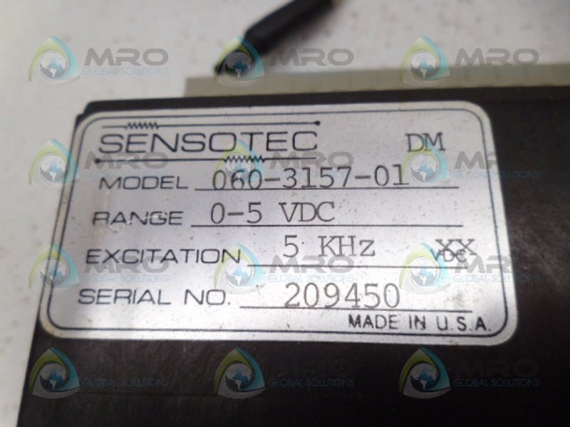 SENSOTEC 060-3157-01 SIGNAL CONDITIONER NSNP
