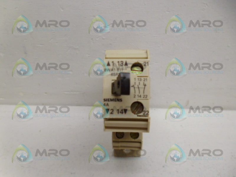 SIEMENS 8WA1011-6SF26 TERMINAL BLOCK NSNP