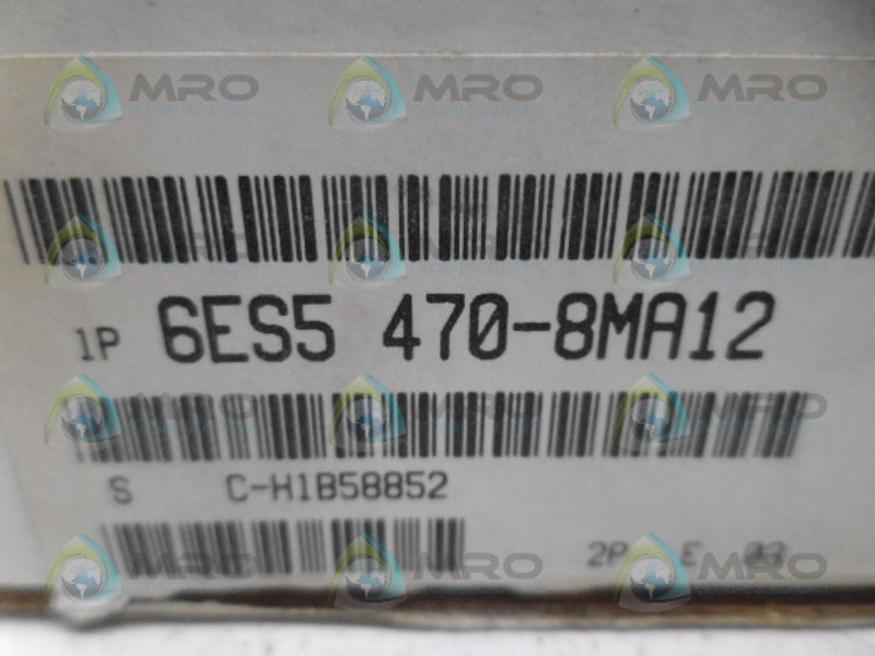 SIEMENS 6ES470-8MA12 MODULE NSMP