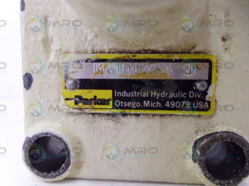 PARKER MCT06M5AJT VALVE UNMP