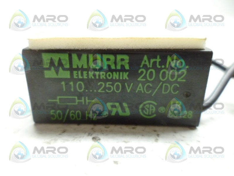 MURR ELEKTRONIK 20002 SURGE SUPPRESSOR UNMP