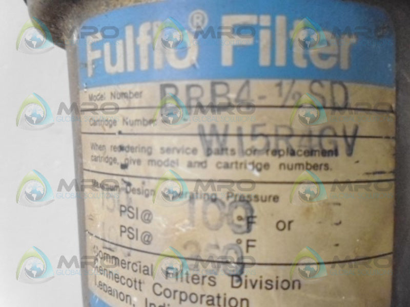 FULFLO BRB4-1/2SD FILTER UNMP