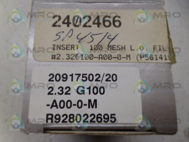 REXROTH 2402466 FILTER NSMP