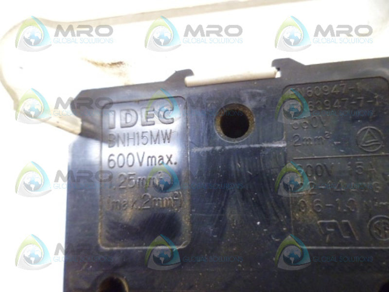 IDEC BNH15MW TERMINAL BLOCK UNMP