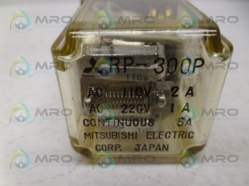 MITSUBISHI RP-300P RELAY 110-220V UNMP