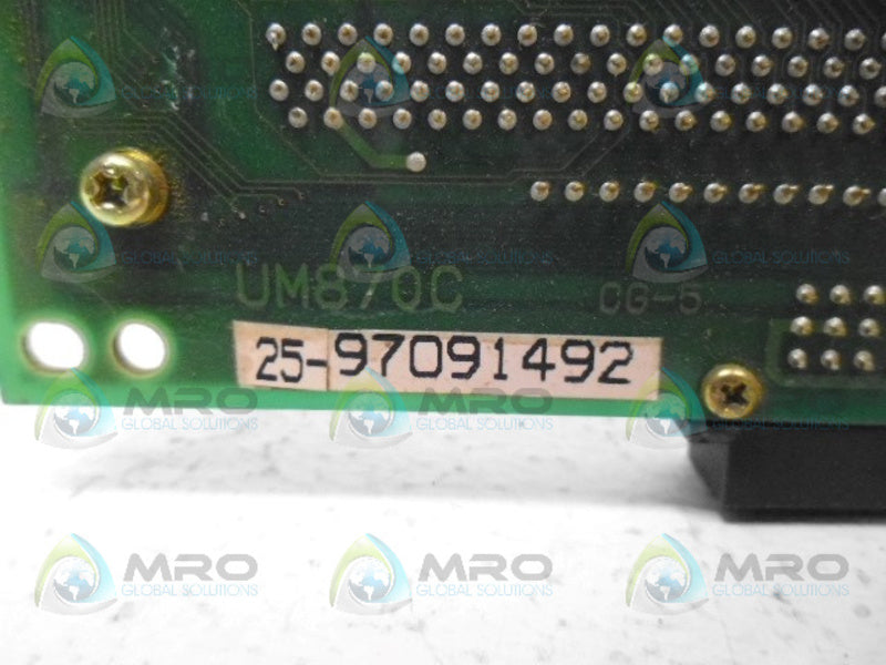 NACHI UM870C CONTROL BOARD UNMP