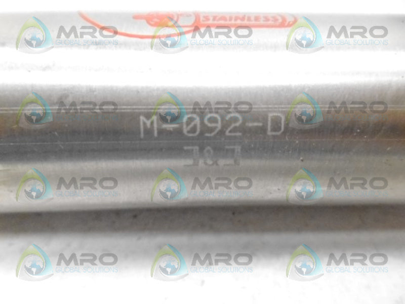 BIMBA M-092-D PNEUMATIC CYLINDER UNMP