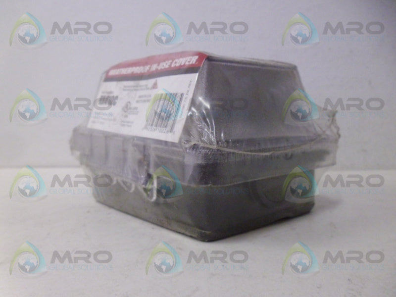 BIZLINE RX410C WEATHERPROOF LOCKABLE RECEPTACLE COVER NSMP