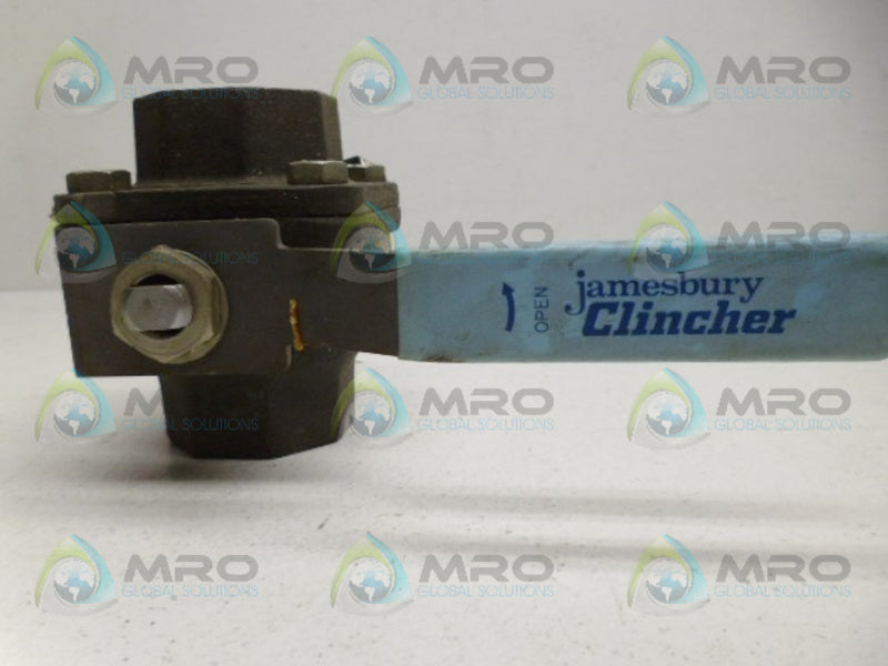 JAMESBURY 21-2200TT-0 BALL VALVE UNMP