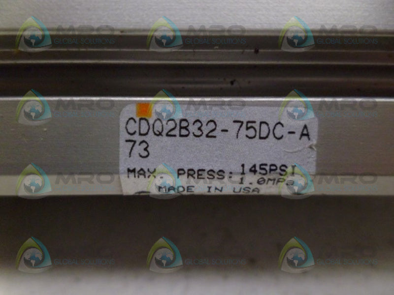 SMC CDQ2B32-75DC-A73 COMPACT CYLINDER NSNP