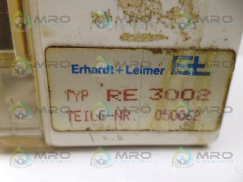 ERHARDT + LEIMER RE3002 CONTROL MODULE UNMP
