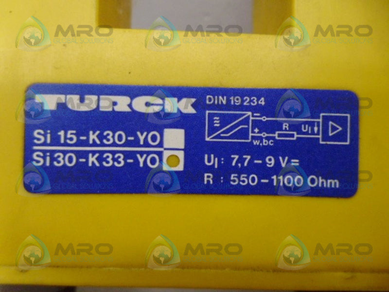 TURCK SI30-K33-YO SLOT SENSOR NSNP