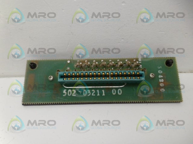 FIVES 502-03211-00 FACEPLATE UNMP