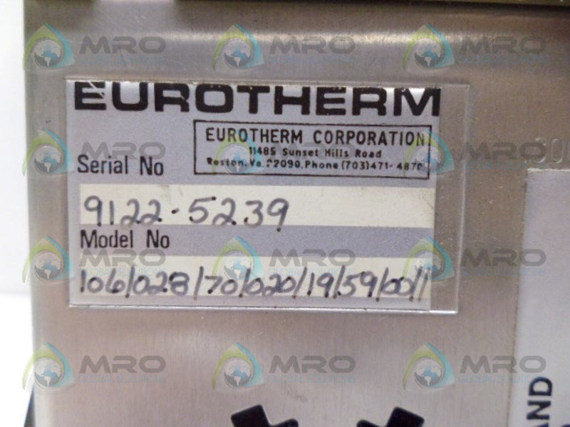 EUROTHERM 106/028/70/020/19/59/001/ UNMP