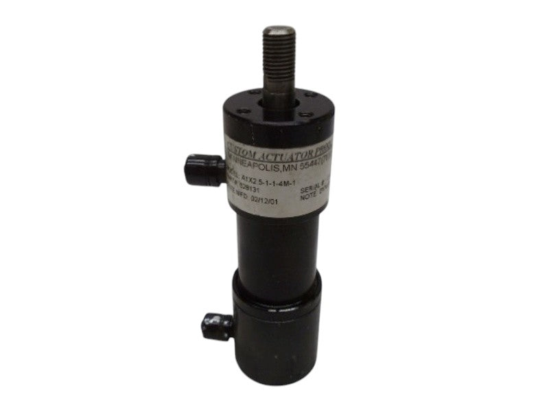 CUSTOM ACTUATOR A1X2.5-1-1-4M-1 ACTUATOR UNMP