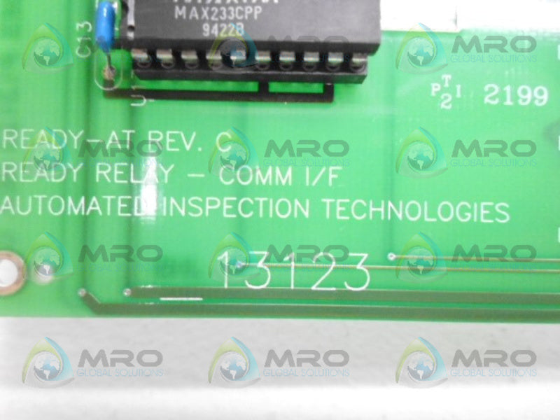 AUTOMATED INSPECTION TECHNOLOGIES P13123 CIRCUIT BOARD UNMP