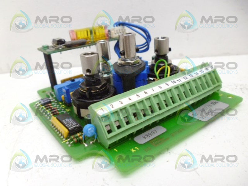 ERHARDT & LEIMER 201778 AMPLIFIER BOARD UNMP