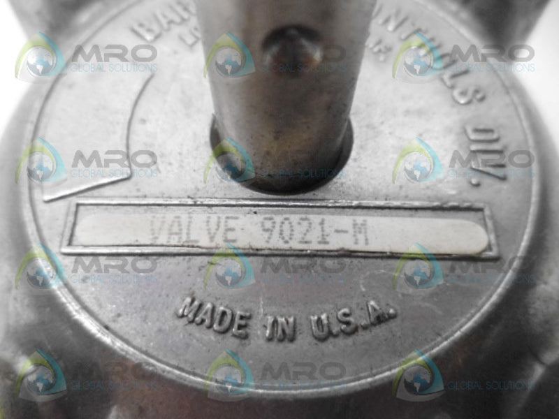BARKSDALE 9021-M CONTROL VALVE *NEW NO BOX*