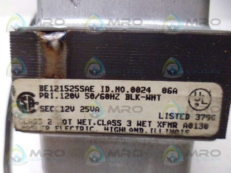 WESTINGHOUSE BE121525SAE TRANSFORMER UNMP