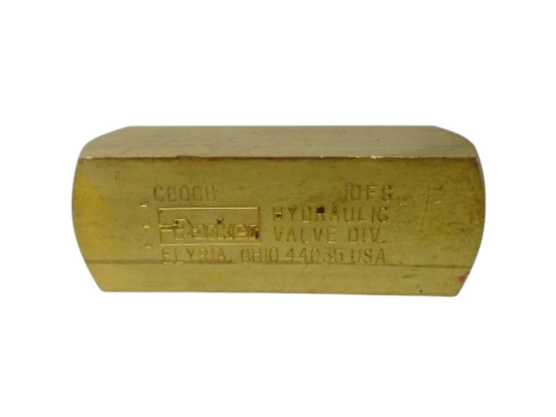 PARKER C800B-10FG CHECK VALVE NSNP