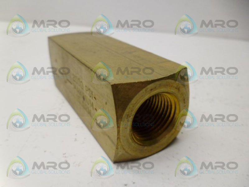 PARKER C800B-10FG CHECK VALVE NSNP