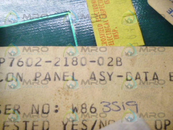 PRESSTECH 7508-1320-01 CONTROL INTERFACE BOARD UNMP