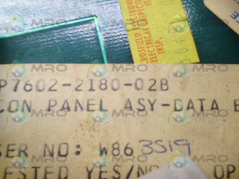 PRESSTECH 7508-1320-01 CONTROL INTERFACE BOARD UNMP