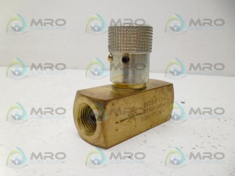 PARKER N600B-11HN FLOW CONTROL NSNP