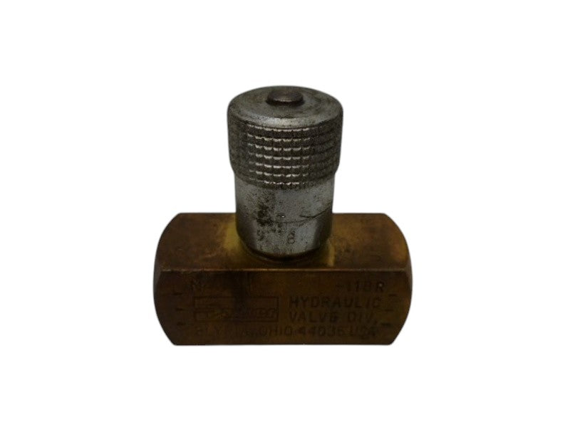 PARKER N400B-11BR FLOW CONTROL NEEDLE VALVE UNMP