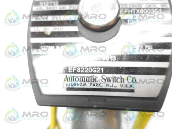 ASCO EF8220G21 VALVE UNMP