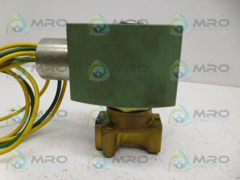 ASCO 8262G202 SOLENOID VALVE UNMP