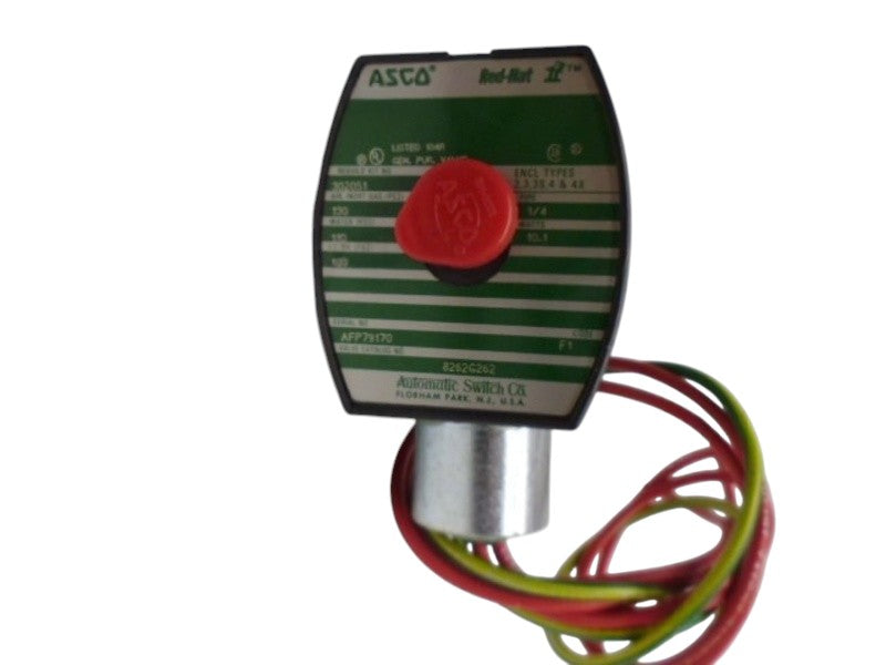 ASCO 8262G262 SOLENOID VALVE UNMP