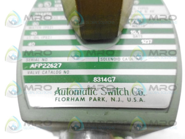 ASCO 8314G7 UNMP
