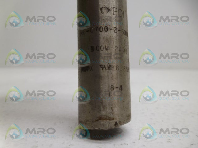 EDI M6-070G-2-500 CARTRIDGE HEATER 500W 240V UNMP