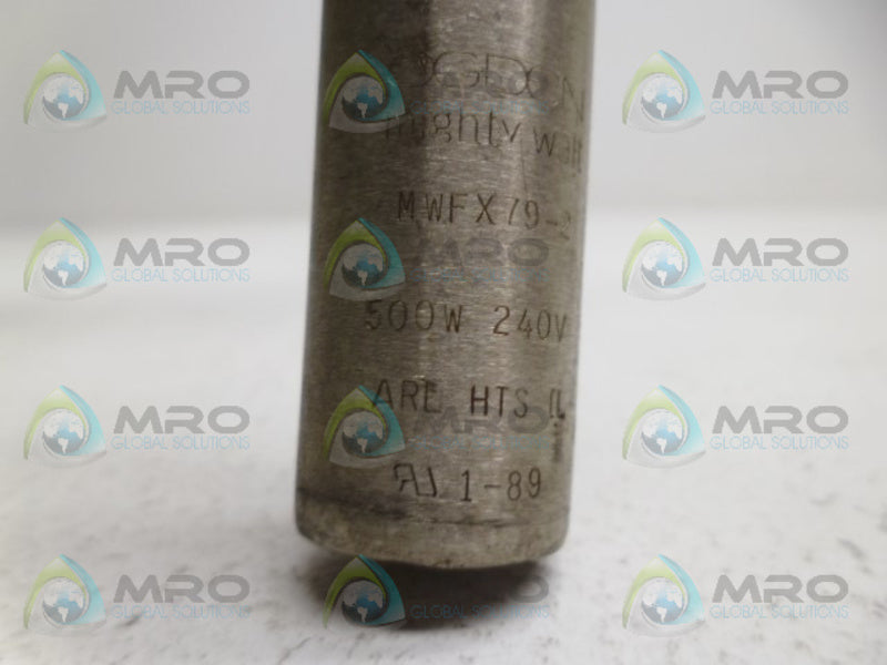OGDEN MWFX79-2 CARTRIDGE HEATER 500W 240V UNMP