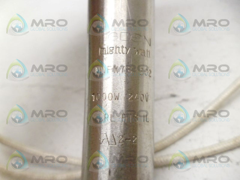 OGDEN MWFX78-2C2 CARTRIDGE HEATER 1000W 240V  UNMP