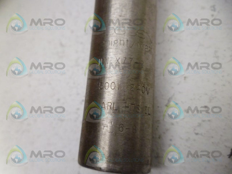 OGDEN MWFX77-2 CARTRIDGE HEATER 500W 240V UNMP