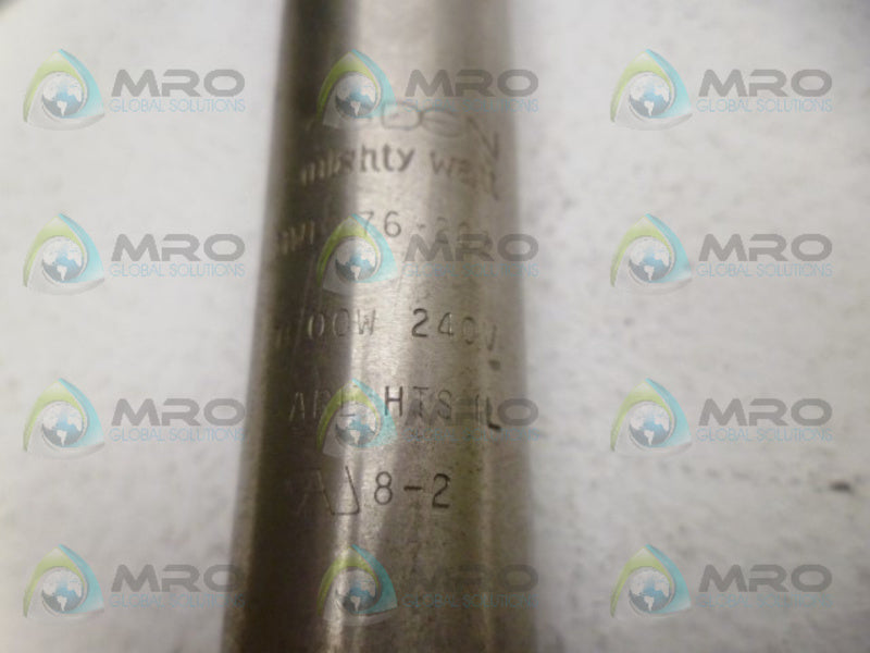 OGDEN MWFX76-2C2 CARTRIDGE HEATER 1000W 240V UNMP