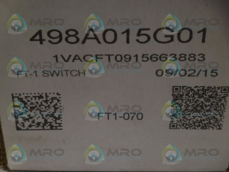 ABB 498A015G01 NSFS
