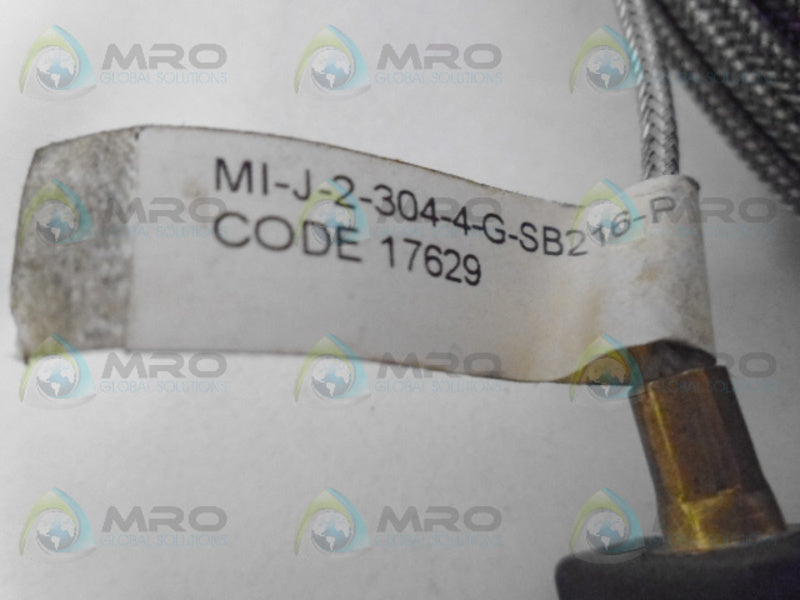 BURNS MI-J-2-304-4-G-SR216-P THERMOCOUPLE NSNP